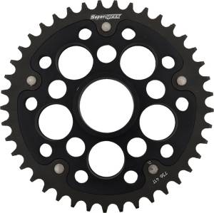 REAR STEALTH SPROCKET ALU/STL 41T-520 BLK DUC