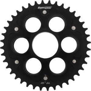 REAR STEALTH SPROCKET ALU/STL 40T-520 BLK DUC