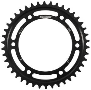 REAR EDGE SPROCKET STEEL 42T-530 BLK HON