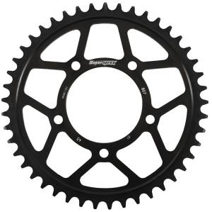 REAR EDGE SPROCKET STEEL 45T-525 BLK SUZ