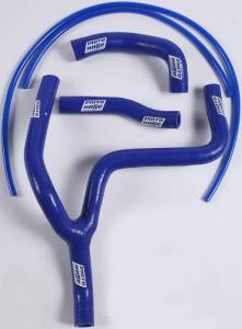 SILICONE Y-HOSE KIT (BLUE)