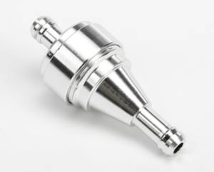 BILLET FUEL FILTER SILVER