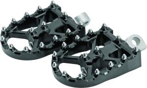 BMX STYLE FOOT PEGS BLACK