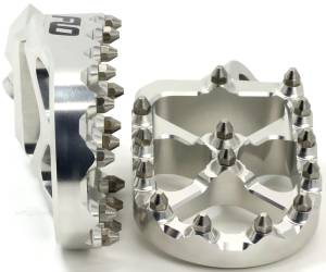 PRO SERIES FOOT PEGS SILVER KTM/HUS