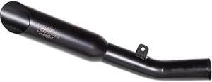 SLIP-ON SUZ BLACK SINGLE GSX-R600/750 CAT DELETE