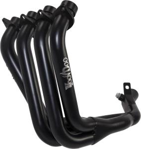 SHORTY EXHAUST HEADPIPE ONLY BLACK