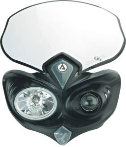 CYCLOPS HEADLIGHT BLACK