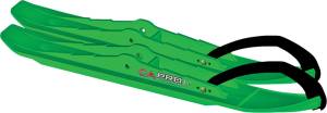 XCS PRO SKIS GREEN (PAIR)