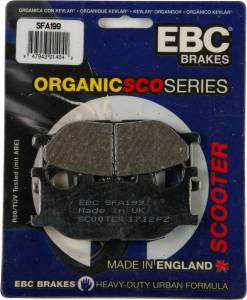 BRAKE PADS SFA199 ORGANIC