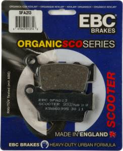 BRAKE PADS SFA213 ORGANIC