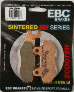 BRAKE PADS SFA228HH DOUBLE-H SINTERED