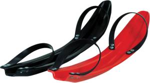 SKI SLIPS BLACK (PAIR) WITH 22' STRAPS