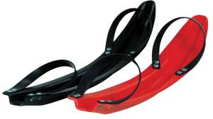 SKI SLIPS BLACK (PAIR) WITH 24" STRAPS