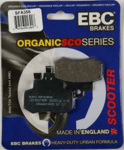 BRAKE PADS SFA356 ORGANIC