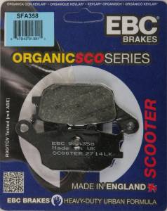 BRAKE PADS SFA358 ORGANIC