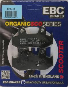 BRAKE PADS SFA411 ORGANIC