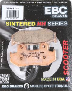 BRAKE PADS SFA411HH DOUBLE-H SINTERED