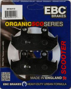 BRAKE PADS SFA412 ORGANIC