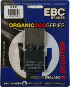 BRAKE PADS SFA47 ORGANIC