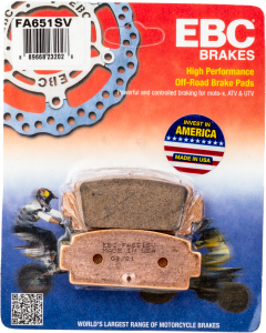 BRAKE PADS FA651SV SEVERE DUTY SV SERIES