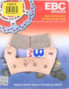 BRAKE PADS FA657R SINTERED R SERIES