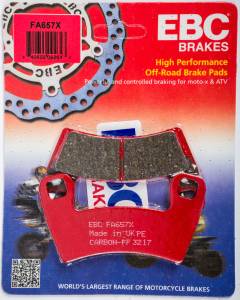 BRAKE PADS FA657X CARBON X SERIES