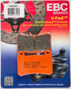 BRAKE PADS FA658V SEMI-SINTERED V SERIES