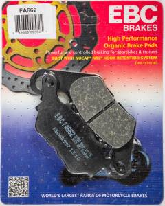 BRAKE PADS FA662 ORGANIC