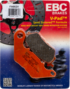 BRAKE PADS FA662V SEMI-SINTERED V SERIES