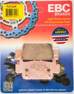 BRAKE PADS FA704R SINTERED R SERIES