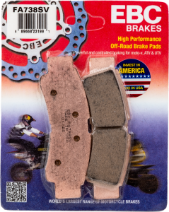 BRAKE PADS FA738SV SEVERE DUTY SV SERIES