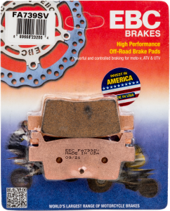 BRAKE PADS FA739SV SEVERE DUTY SV SERIES