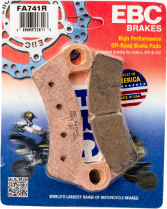 BRAKE PADS FA741R SINTERED R SERIES