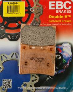 BRAKE PADS FA88HH DOUBLE-H SINTERED