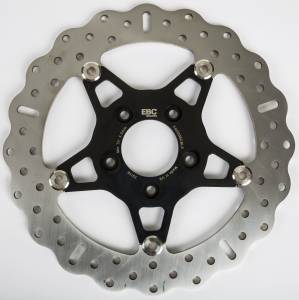 V-TWIN STREET ROTOR FSD006CBLK FLOATING 5 SPOKE FRONT