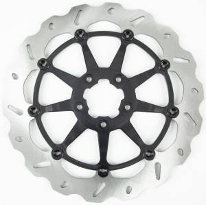 ROTOR 13" FLOATING WAVE RADIAL FR BLACK