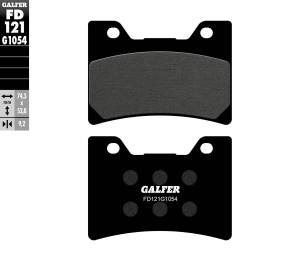 BRAKE PADS SEMI METALLIC FD121G1054