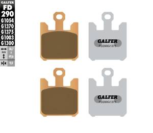 BRAKE PADS SINTERED CERAMIC FD290G1375