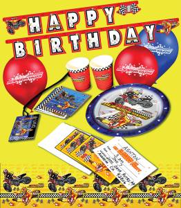 MX BIRTHDAY PARTY KIT SUPERSTARS