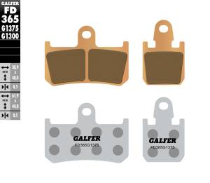 BRAKE PADS SINTERED CERAMIC FD365G1375