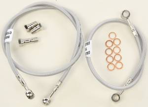 2 LINE FRONT BRAKE LINE KIT