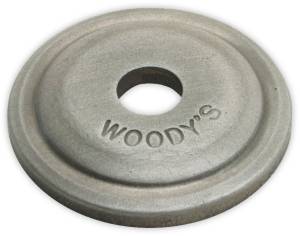 DIGGER SUPPORT PLATES ROUND ALUM. 5/16" 1000/PK