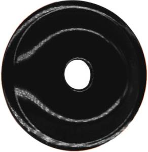 ROUND GRAND DIGGER SUPPORT PLATES 48/PK BLACK