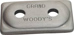 DOUBLE GRAND DIGGER SUPPORT PLATE ALUMINUM 12/PK