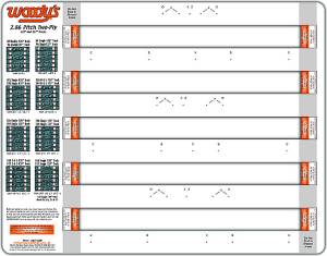 STUDDING TEMPLATE 2.86" PITCH