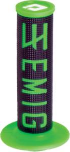 EMIG V2 HALF WAFFLE BLACK/GREEN 2-STROKE