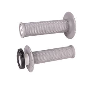 MX V2 LOCK-ON GRIPS NO WAFFLE GREY/SOFT COMPOUND