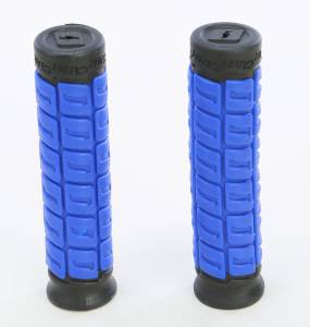 ATV CUSH DUAL PLY GRIP BLUE/BLACK