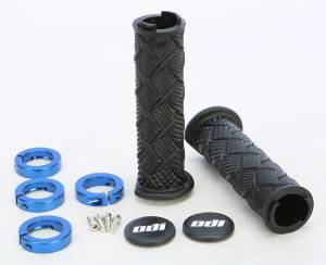 ATV X-TREME LOCKON GRIP BLACK/BLUE