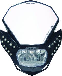 HEADLIGHT LED VISION HP BLACK